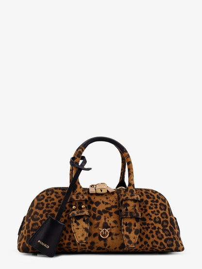 Suede Escape Bag with animal print thumbnail