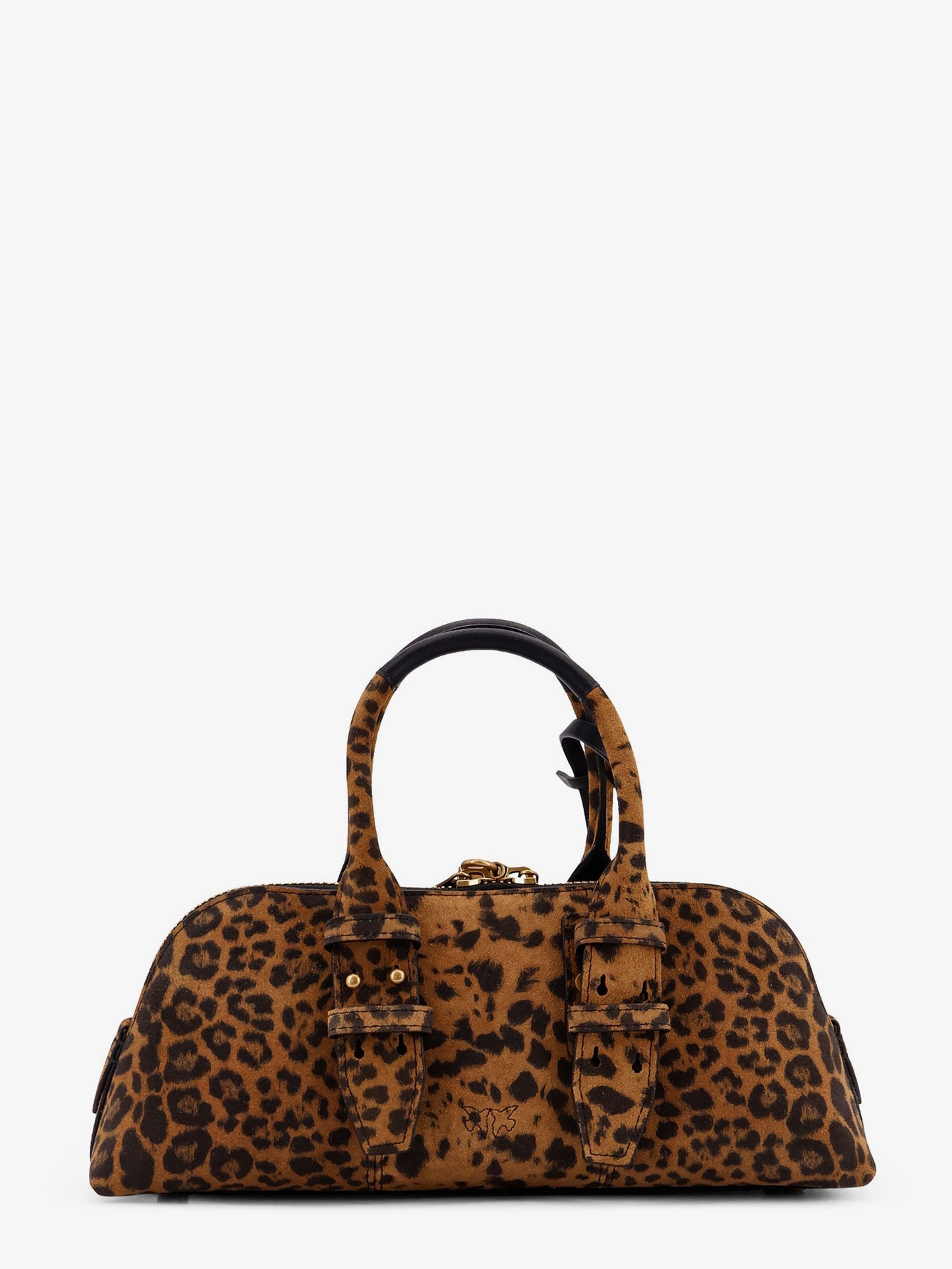 Suede Escape Bag with animal print