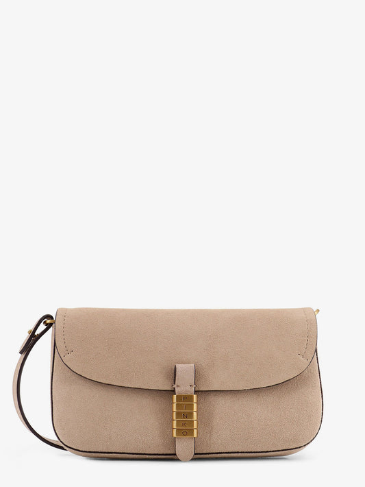 Leather Saddle Flat crossbody bag