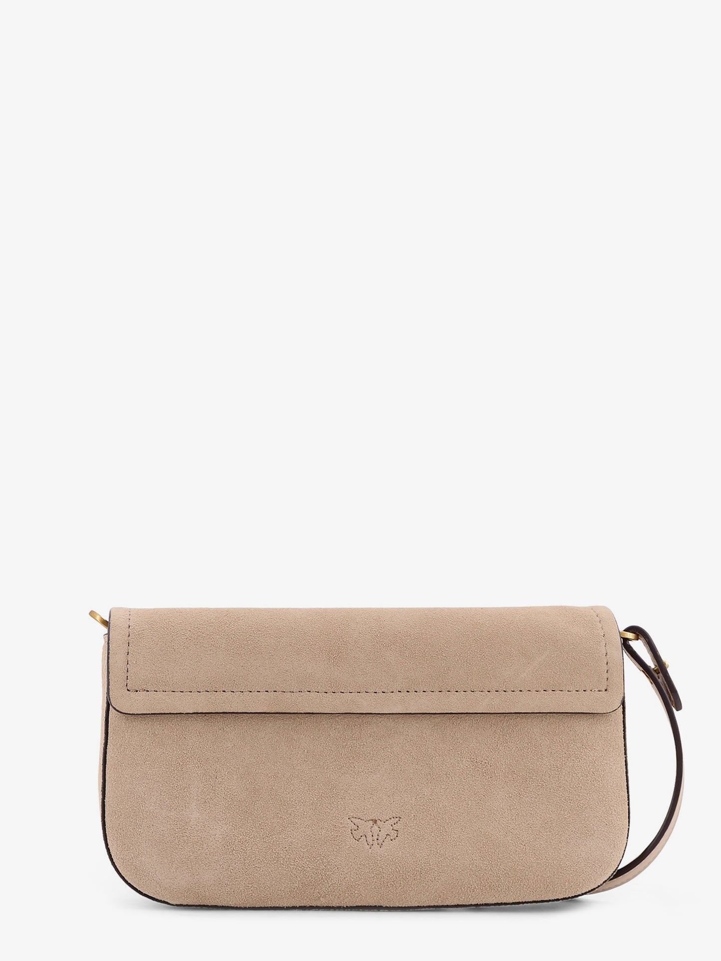 Leather Saddle Flat crossbody bag