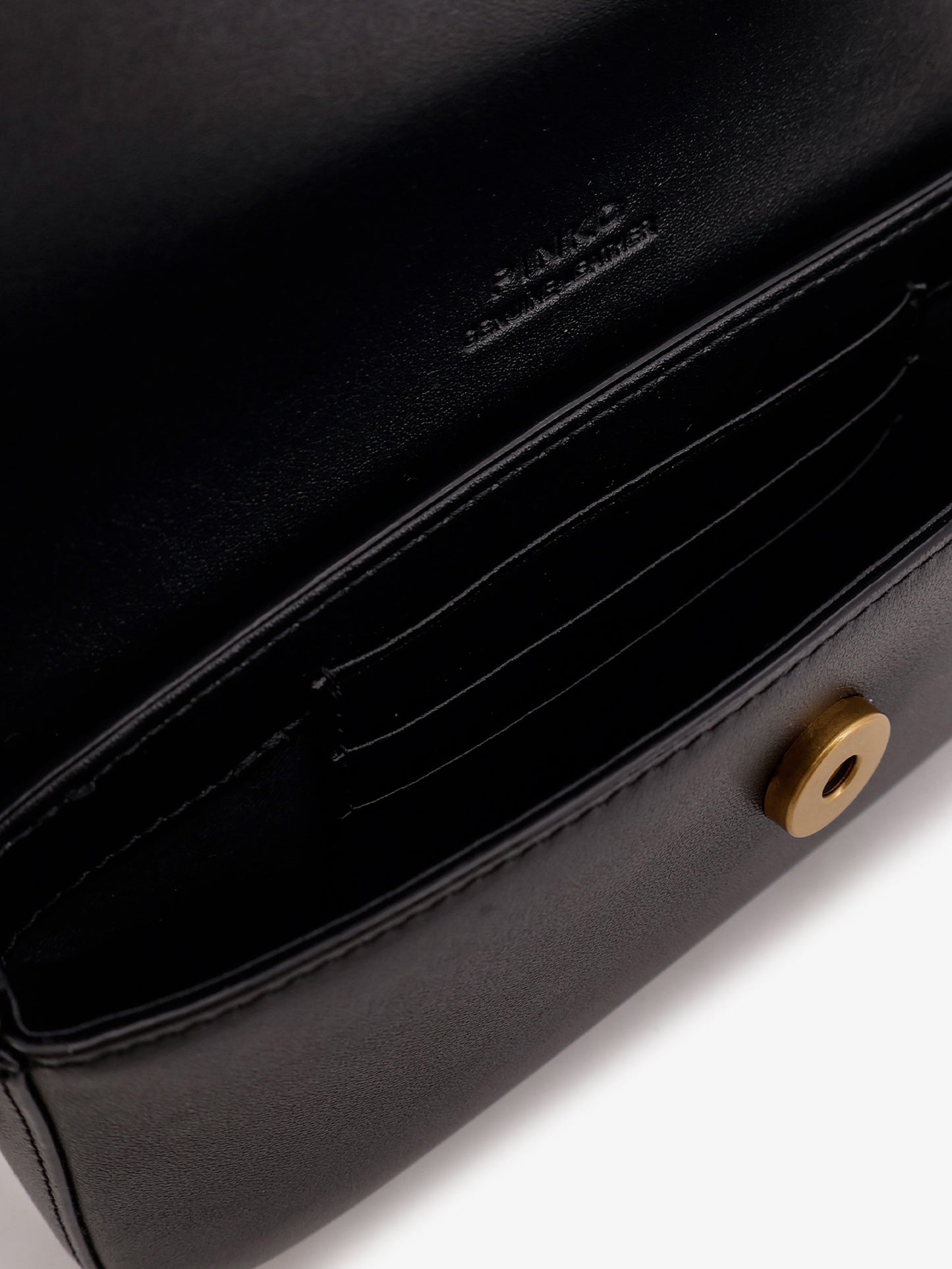 Saddle Flat leather crossbody bag