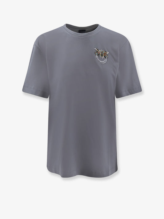 Cotton T-shirt with Love Birds logo on the front