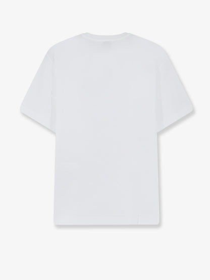 T-shirt in cotone con logo Love Birds frontale thumbnail