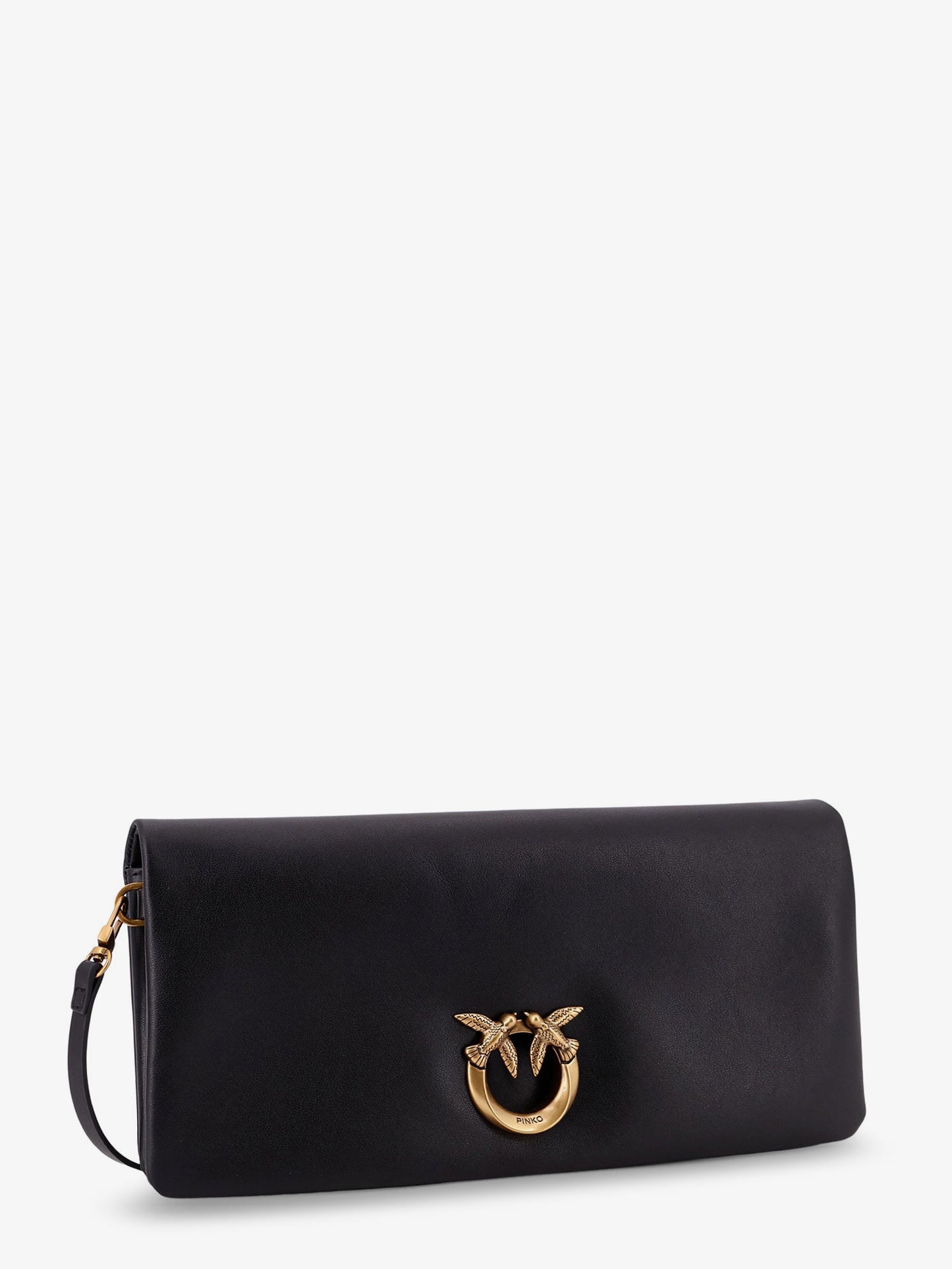 Click Soft Horizontal leather crossbody bag
