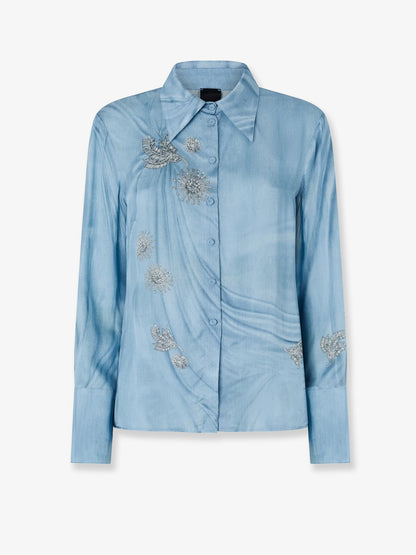Christa satin shirt thumbnail
