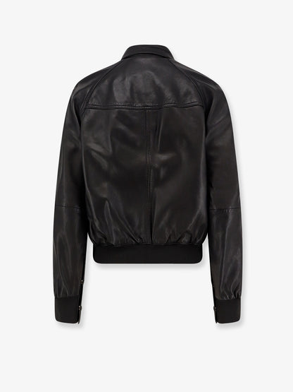 Barbra leather jacket thumbnail