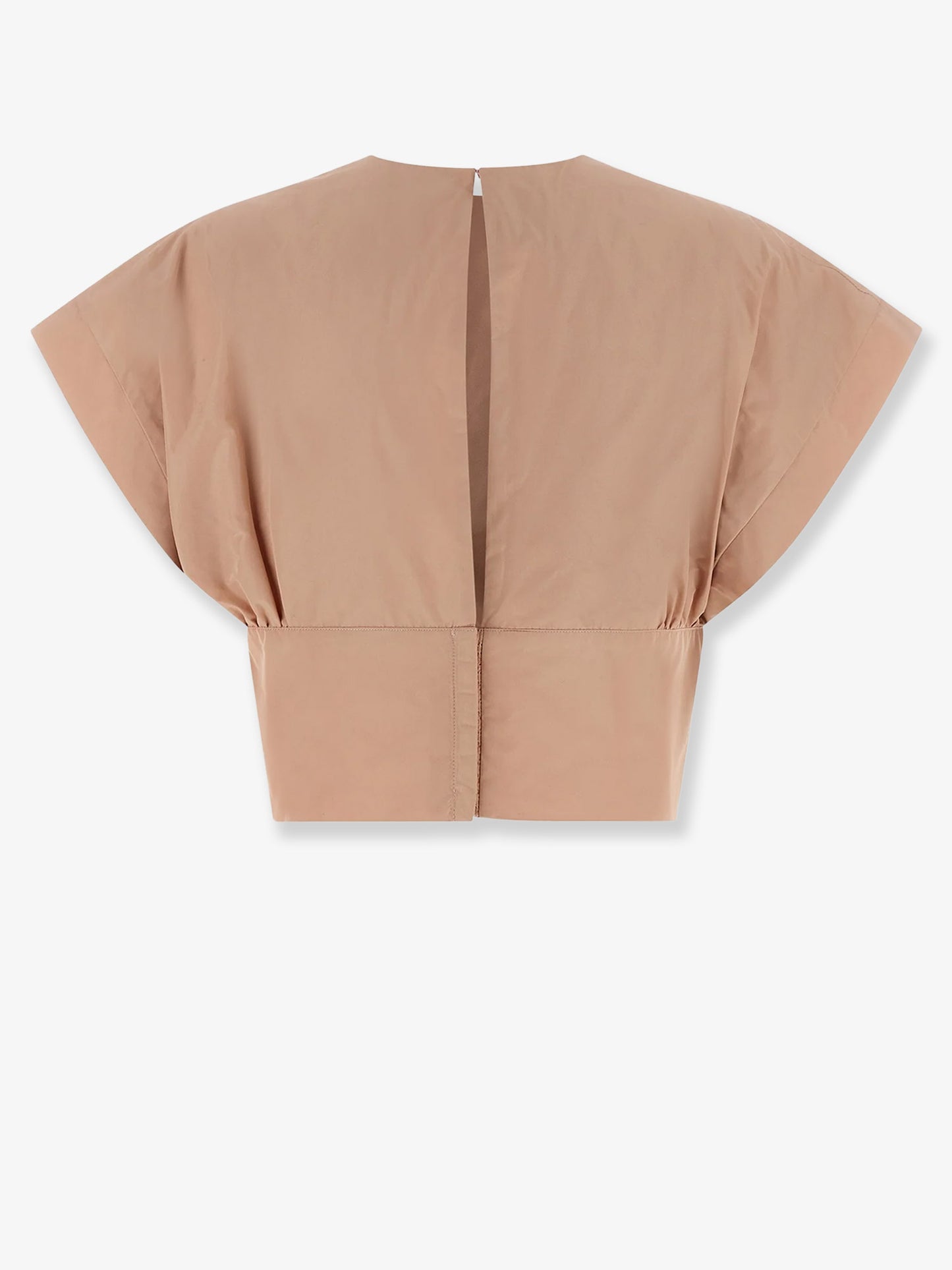 Asparago taffeta' top