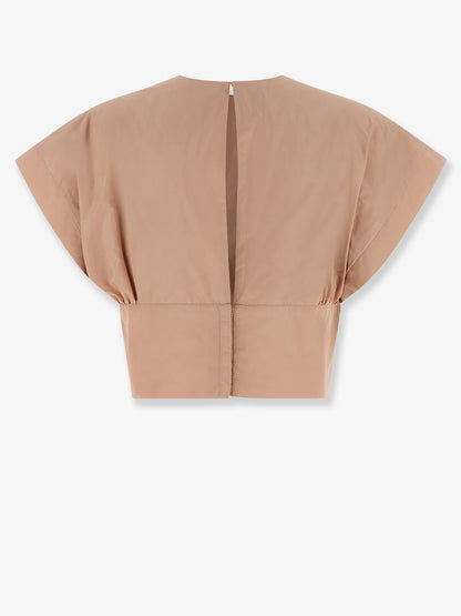 Asparago taffeta' top thumbnail