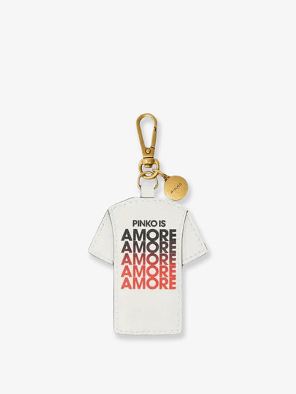 Pinko is Amore leather keychain thumbnail