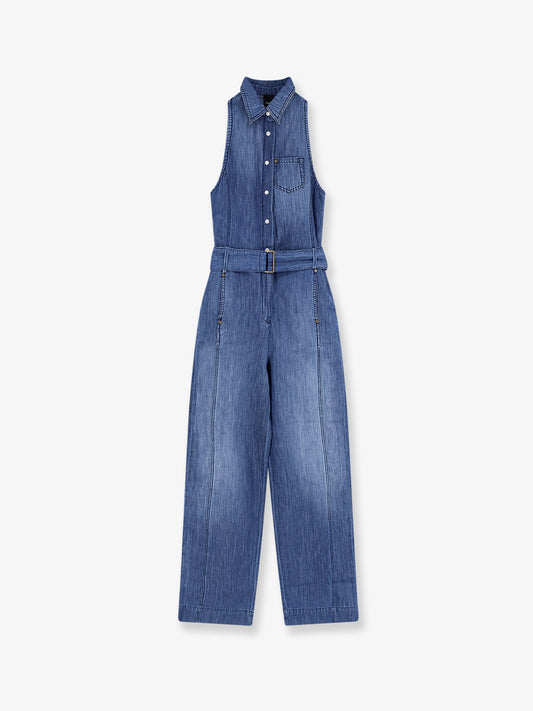 Visione light denim jumpsuit