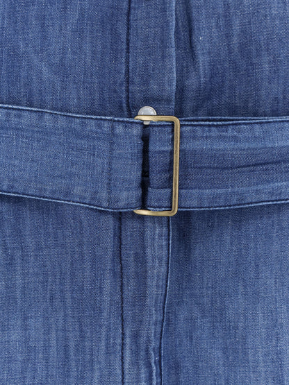 Visione light denim jumpsuit thumbnail