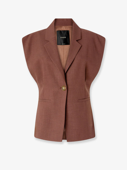 Floella sleeveless blazer thumbnail