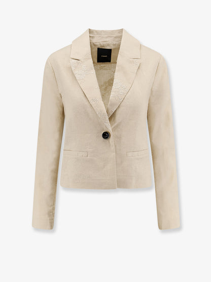 Idony embroidered linen blazer thumbnail