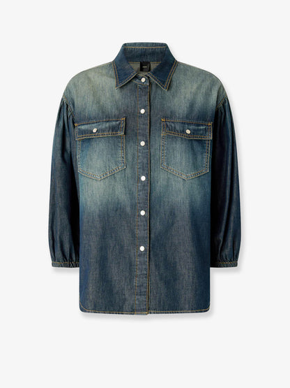 Danae light denim shirt thumbnail
