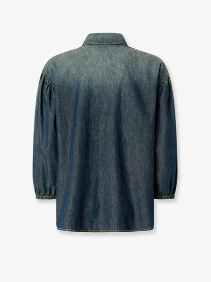Danae light denim shirt thumbnail
