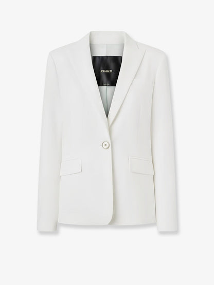 Freda stretch linen and viscose blazer thumbnail
