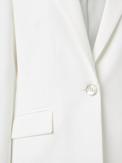 Freda stretch linen and viscose blazer thumbnail