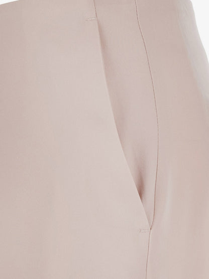 Limoncello satin trousers thumbnail