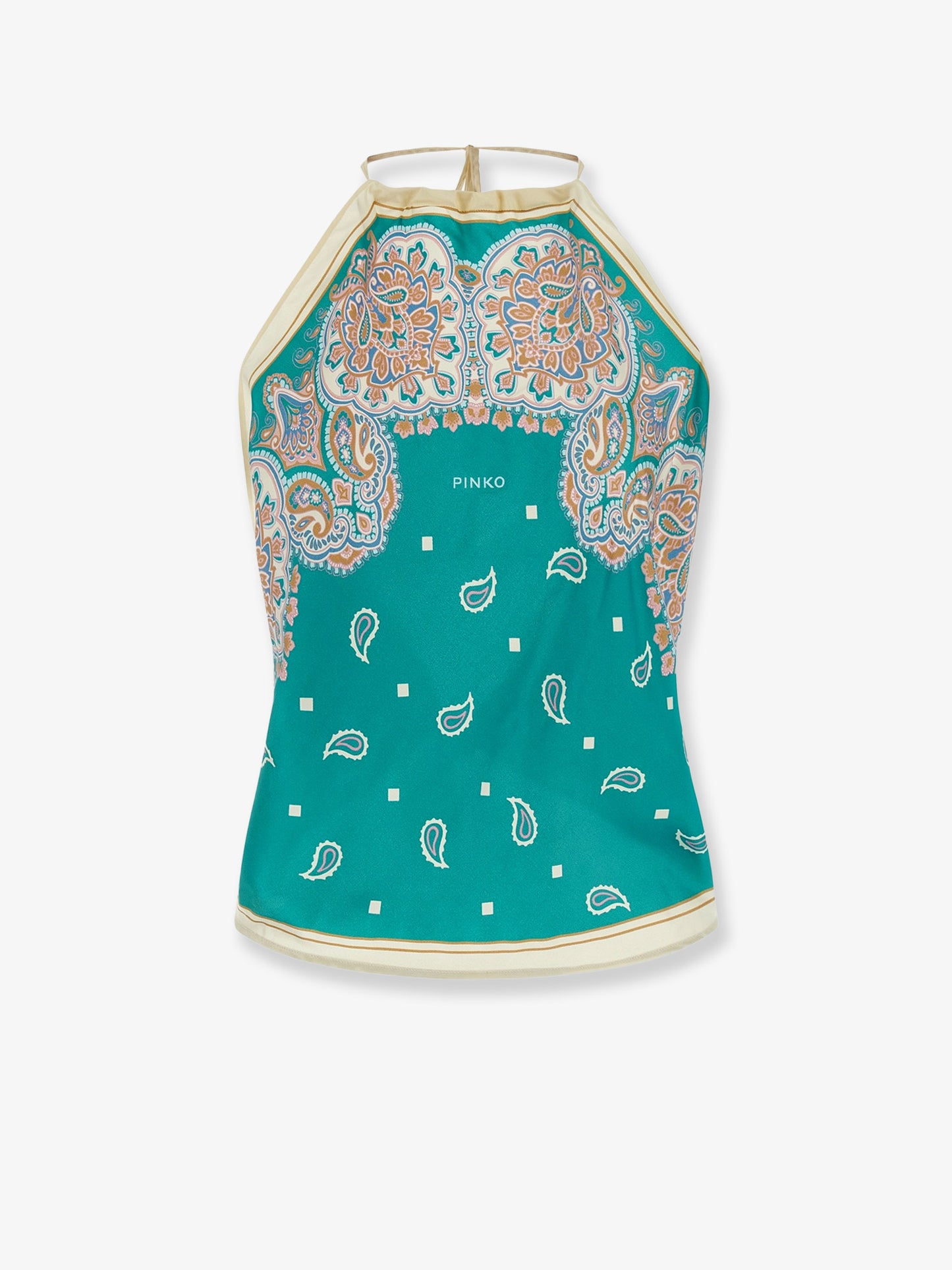 Viscose and silk blend Synchro top