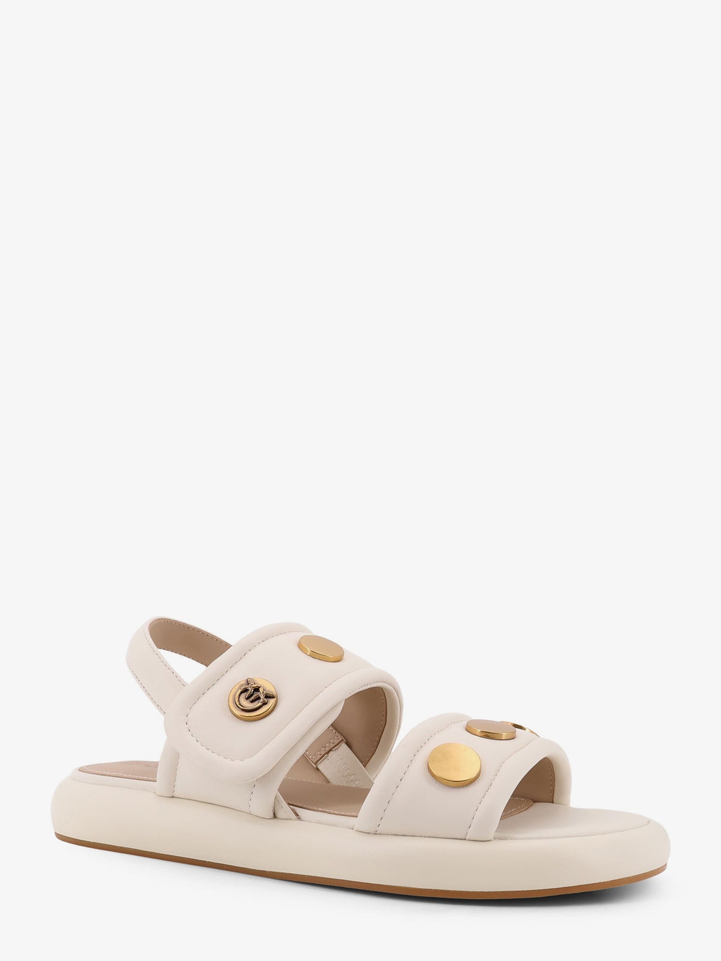 Fiona low leather sandals