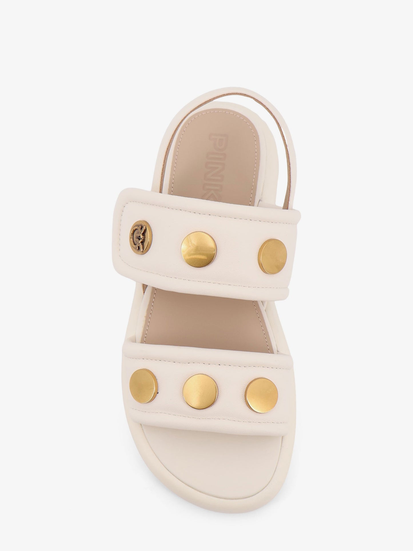 Fiona low leather sandals