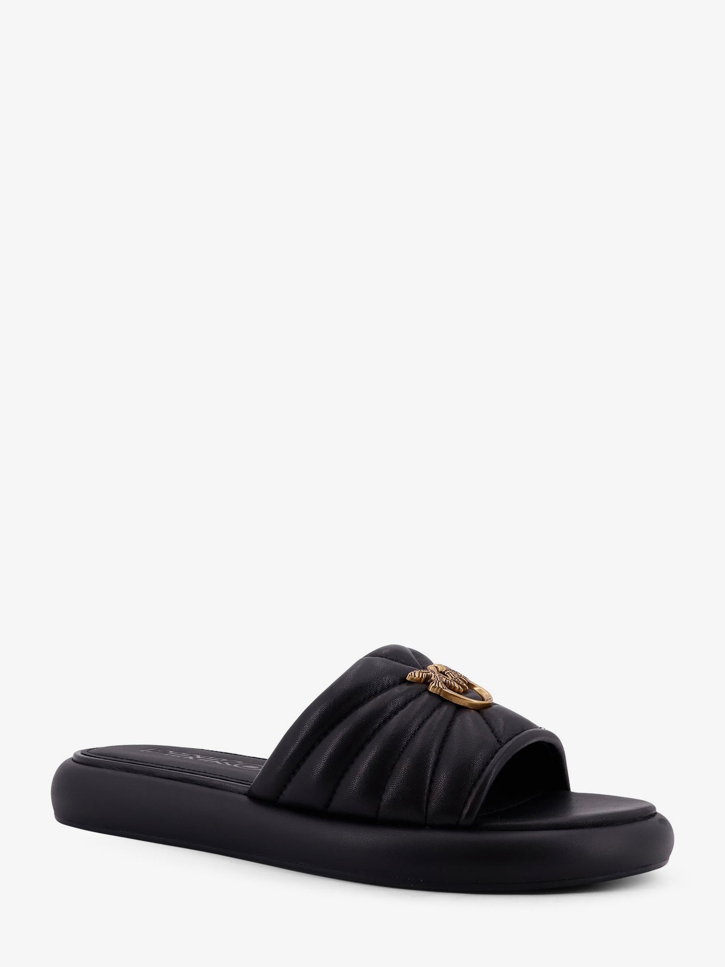 Fiona low leather sandals