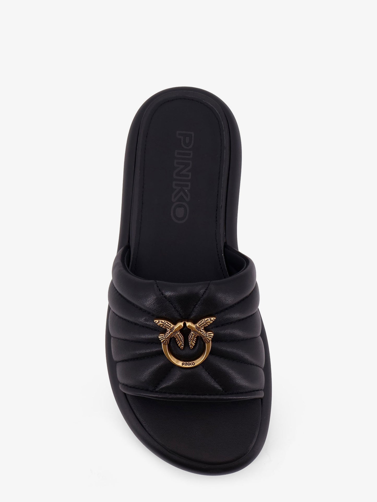 Fiona low leather sandals