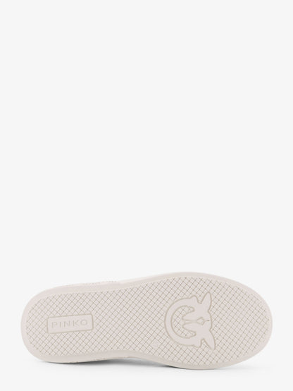 Yoko leather sneakers with mesh inserts thumbnail