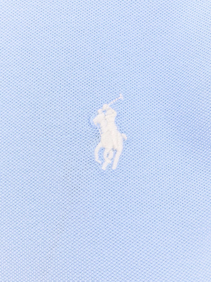 Cotton blend polo with embroidered logo thumbnail