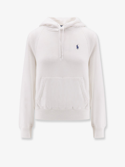 Hooded cotton sweatshirt