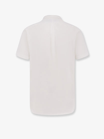 Cotton shirt with embroidered logo on the front thumbnail