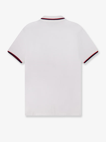 Cotton polo shirt with contrasting profile thumbnail