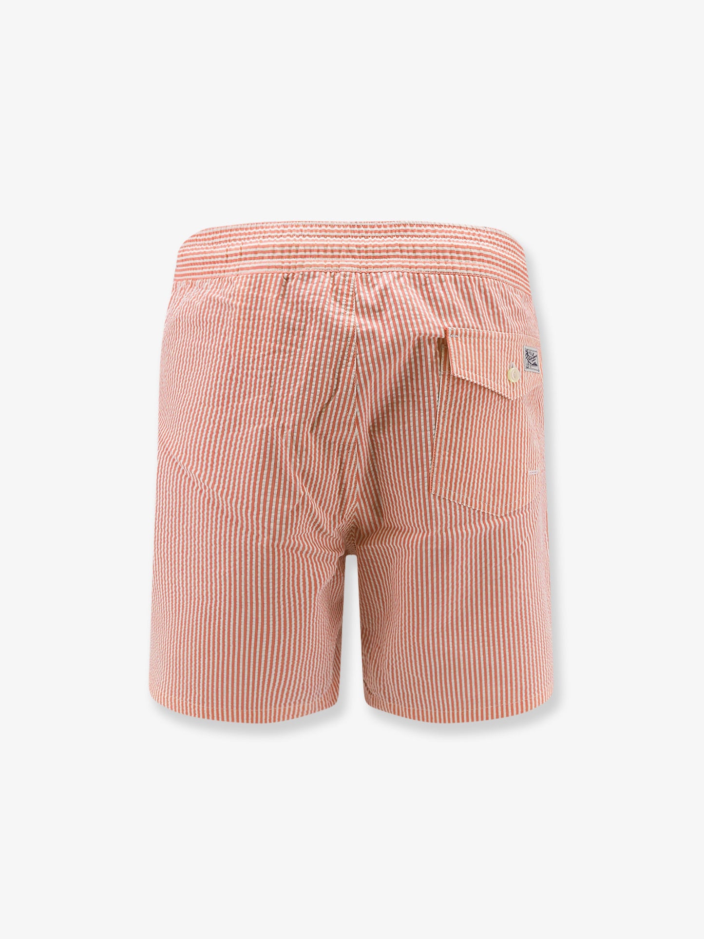 Cotton blend swim boxer shorts