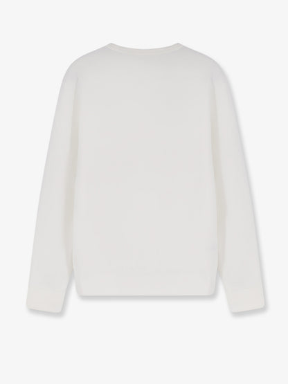 Cotton blend sweatshirt with iconic embroidery thumbnail