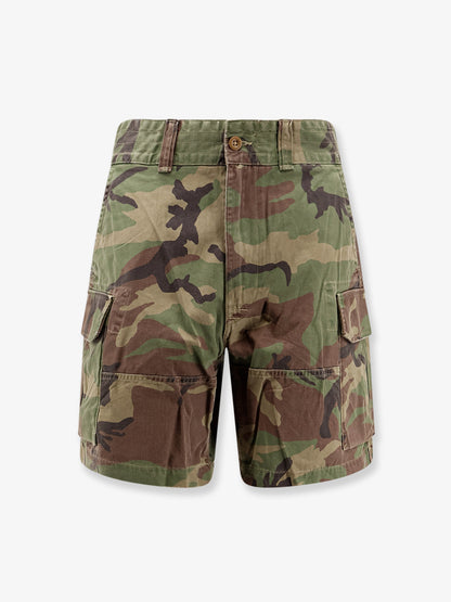 Camouflage cotton shorts thumbnail