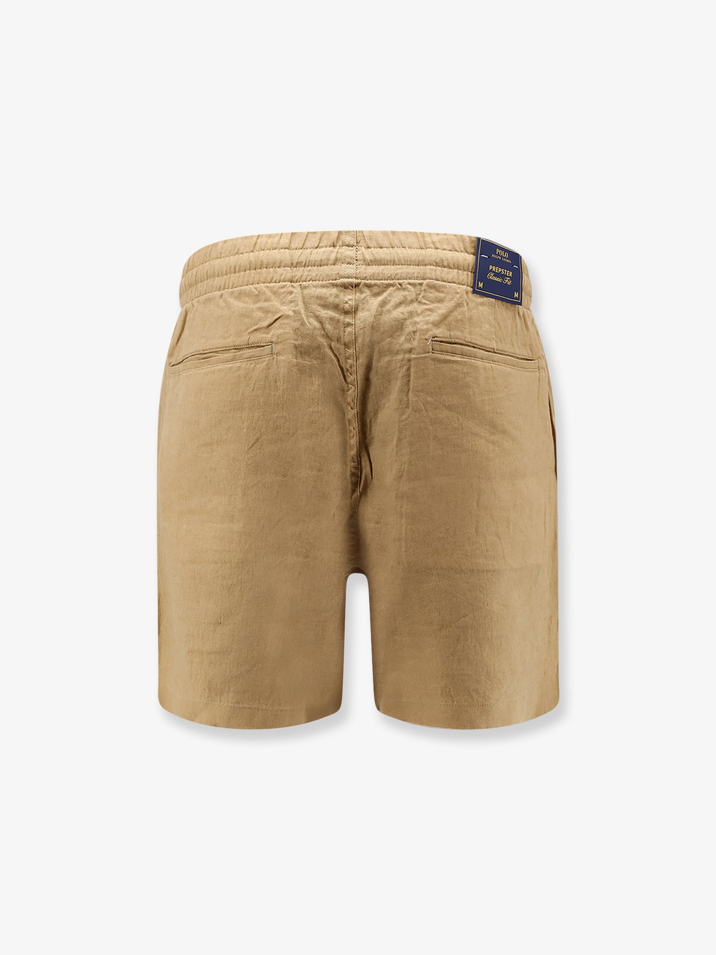 Linen bermuda shorts