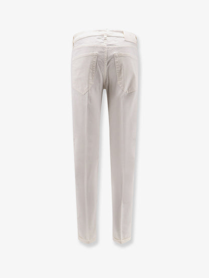 Reggae white denim trousers thumbnail