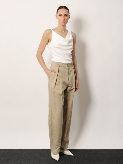 Air twisted cotton and modal top thumbnail