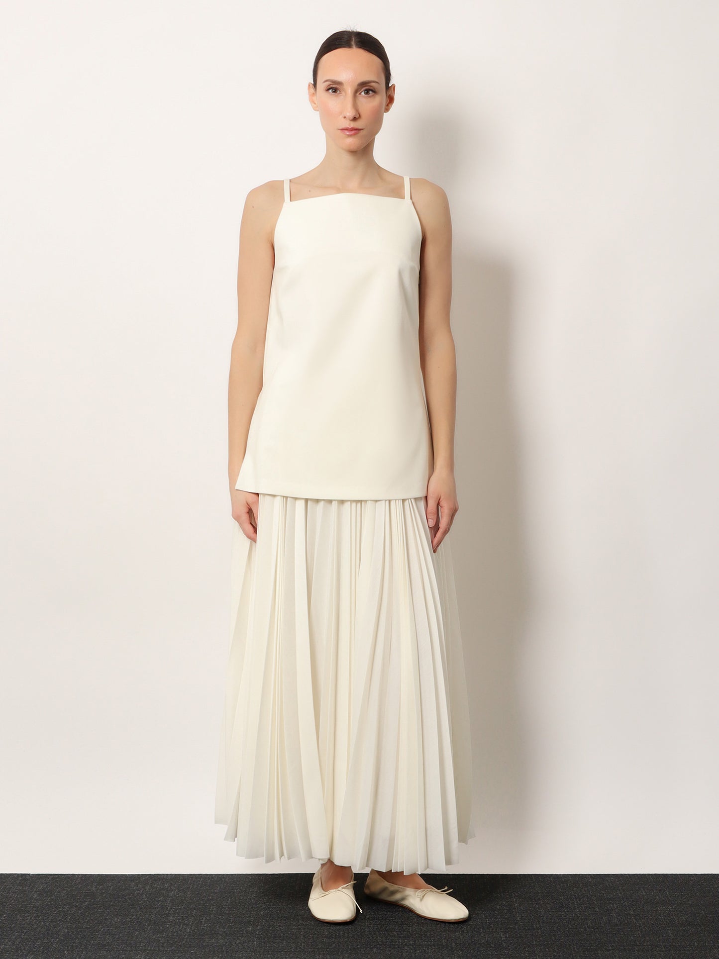 Aristo pleated skirt