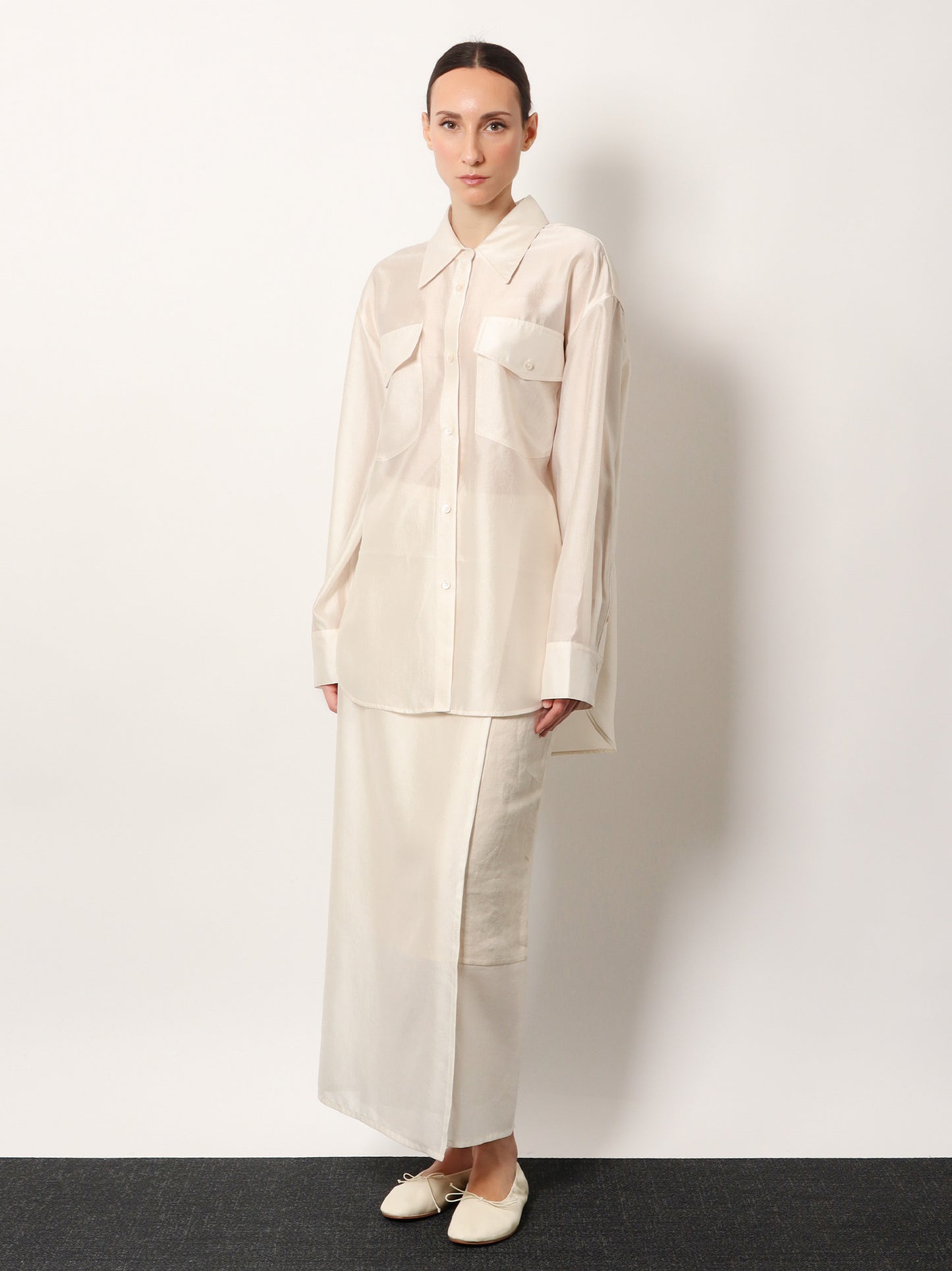 Amora organza shirt