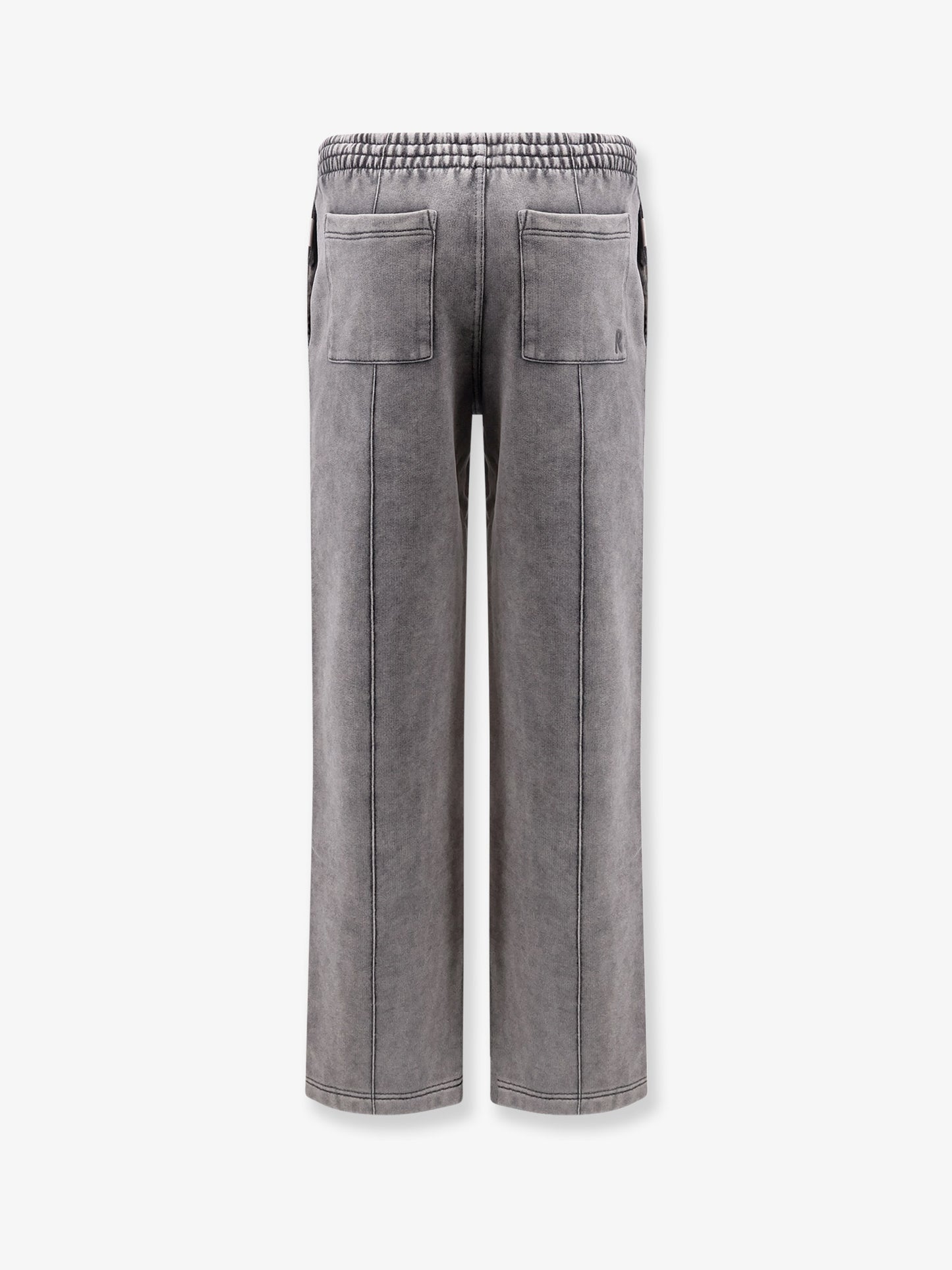 Initial cotton jogging trousers