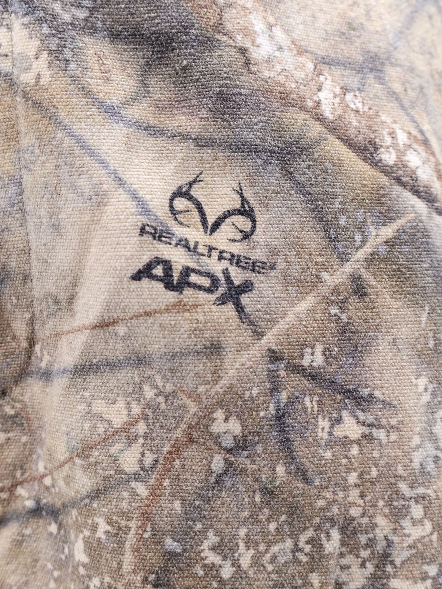 Cargo trousers with Real Tree Camouflage print