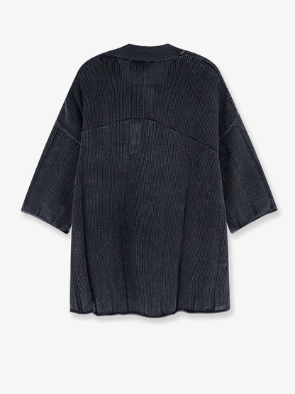 Cotton sweater with logo patch on the bottom thumbnail
