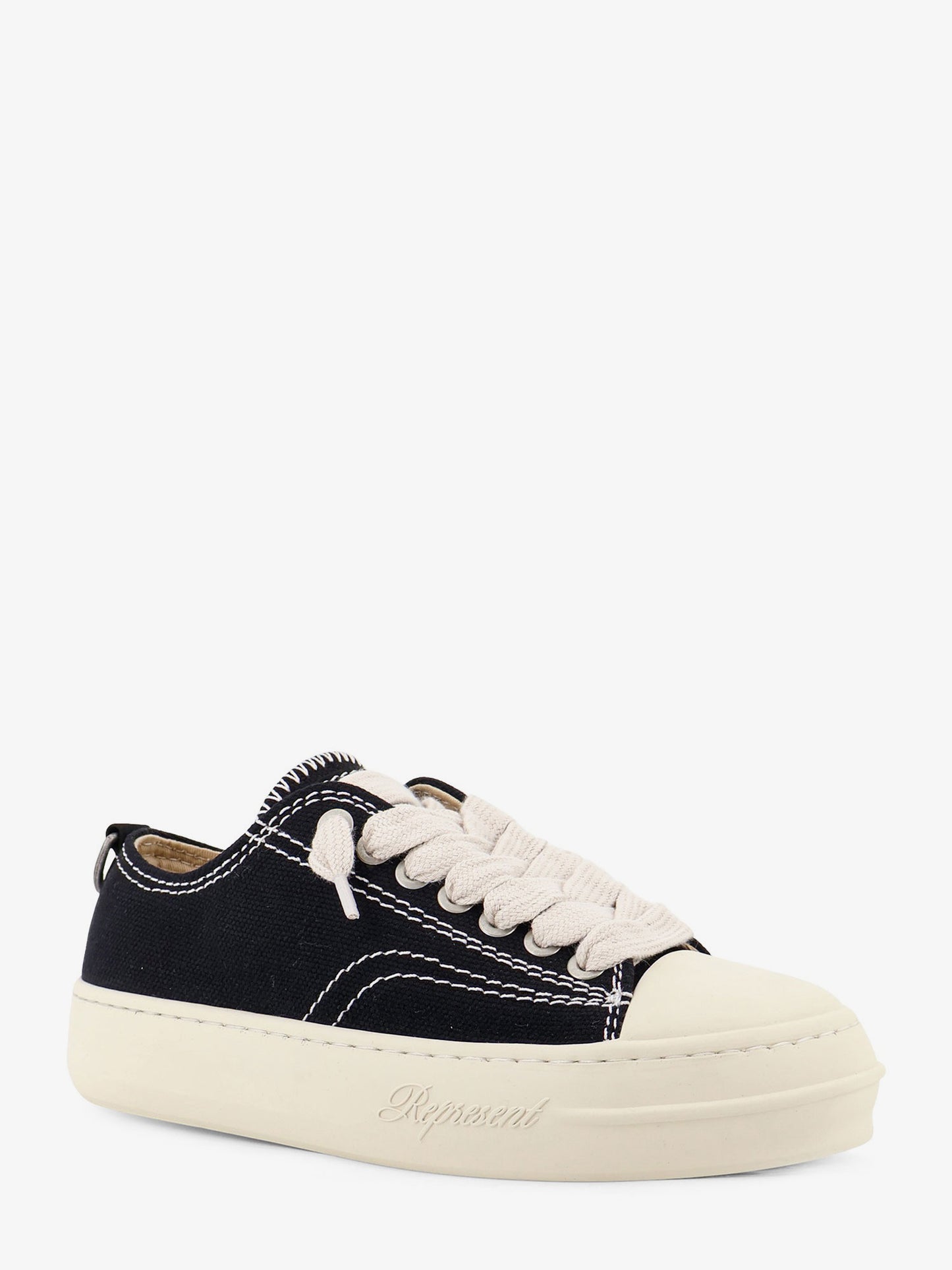 Rep-cap canvas sneakers