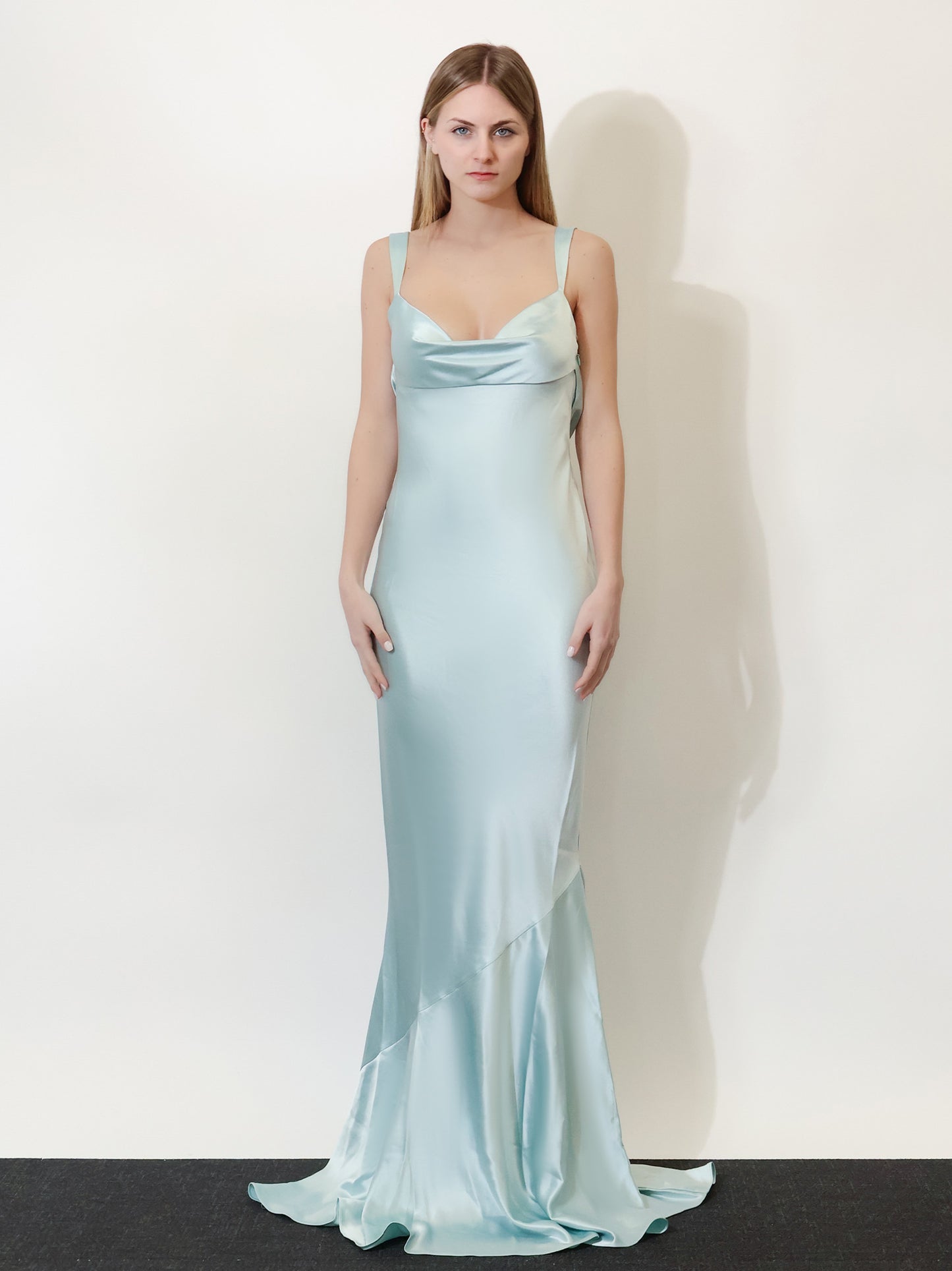 Satin Vinica dress