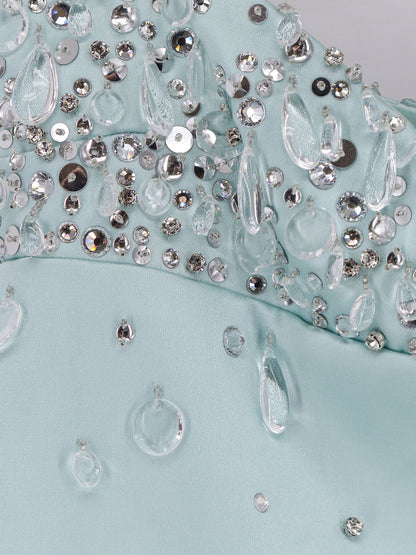 Seychelles-Lorelai satin mini dress thumbnail