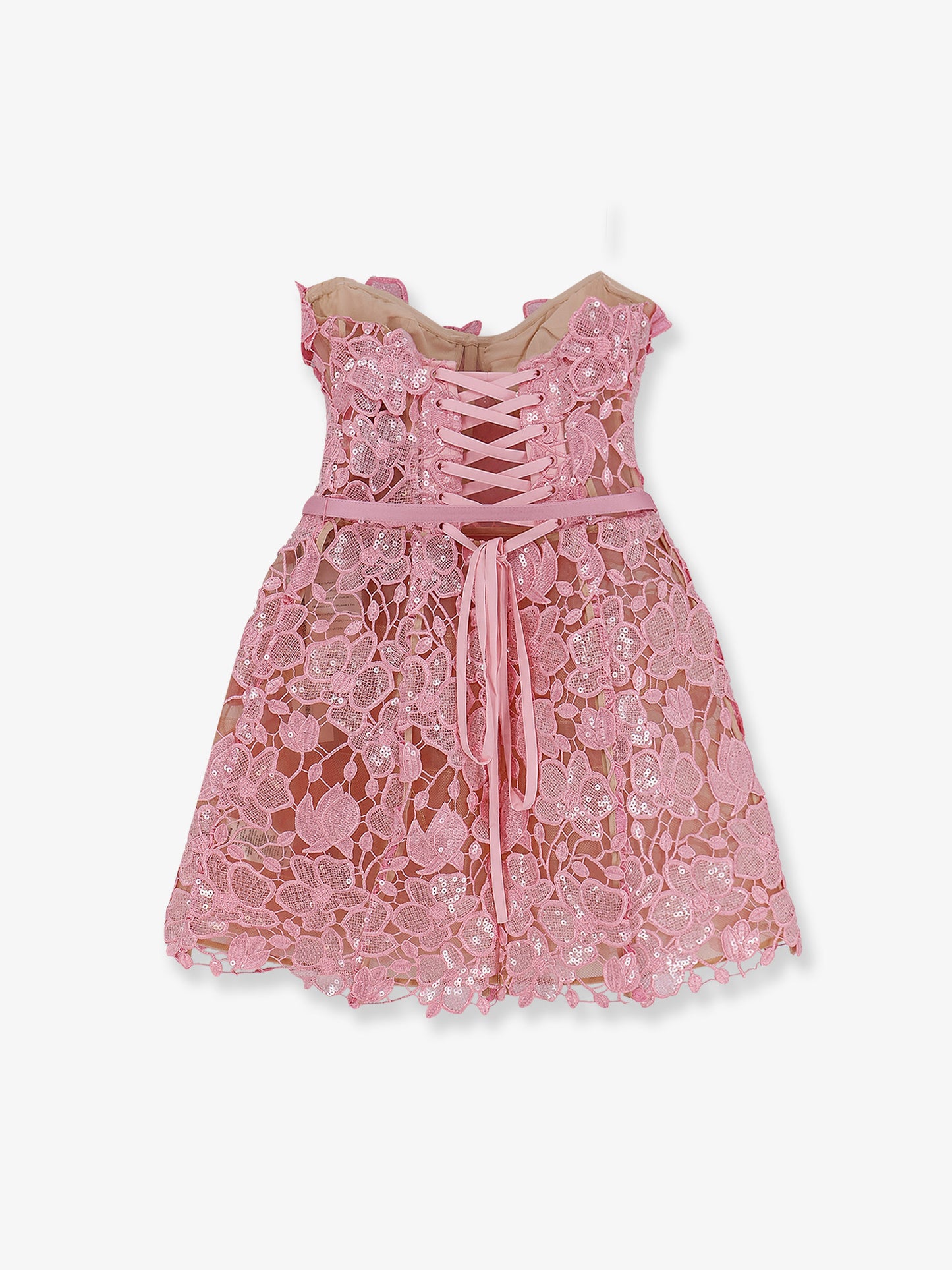 Novalie Mini dress with satin belt