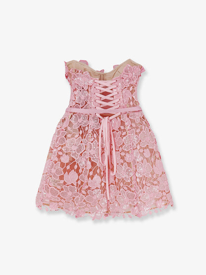 Novalie Mini dress with satin belt thumbnail