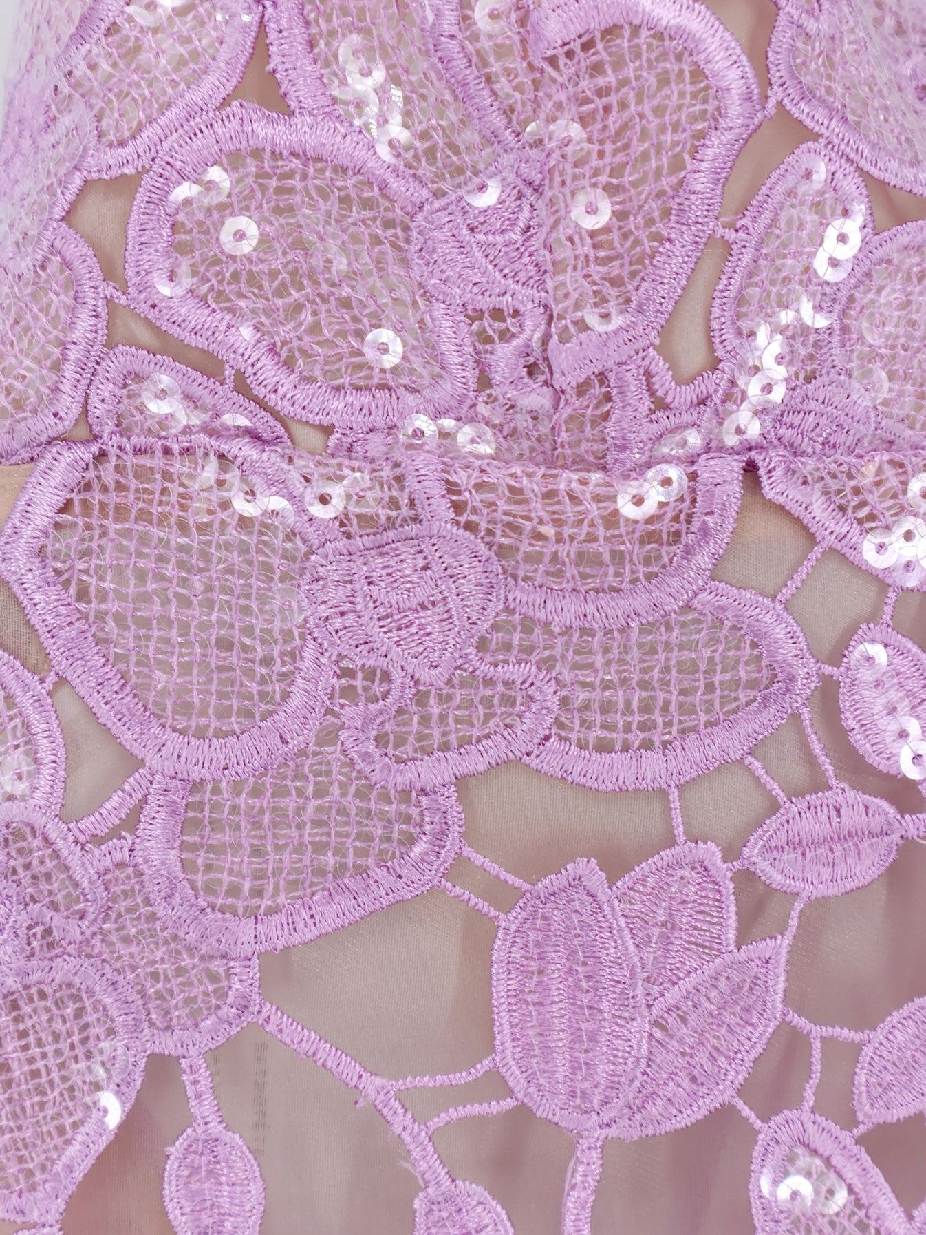 Kamala short dress with all-over sequin detail