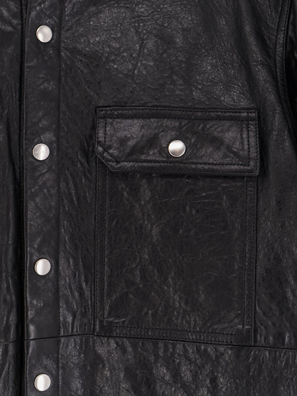 Outershirt leather jacket thumbnail